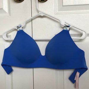 Blue Floral Victoria's Secret 32DDD Bra